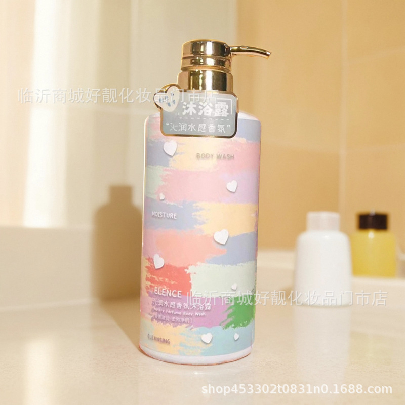特別オファー: 清心ルン ウォータリー フレグランス シャワージェル 500ml 保湿、ソフト、清潔、濃密な泡立ち、香り、美肌効果|undefined