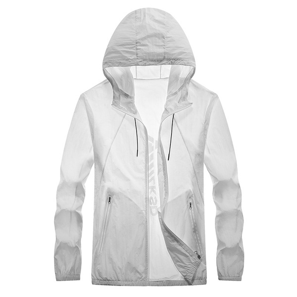 Summer windproof breathable ultra thin windbreaker for men and women
