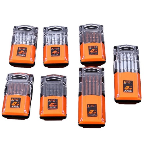 Manufacturer sells red snail cross bits, metric cross bits, PH2 double-headed cross electric screwdriver bits