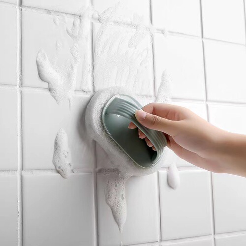 Kitchen and Bathroom Scouring Tile Cleaning Brush Glass Sink Stain Remover Kitchen Cooktop Stove Countertop Wall Surface Stand Clean Cleaning Brush