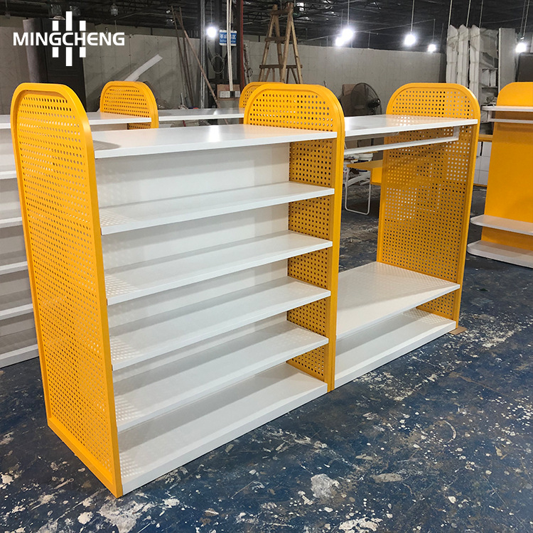 儿童服装衣架洞洞板童装陈列架黄色幼童孕妇装展示架童装中岛货架