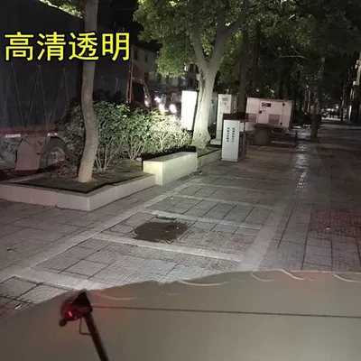 Hard Transparent Plate Widened – Motorcycle front windshield