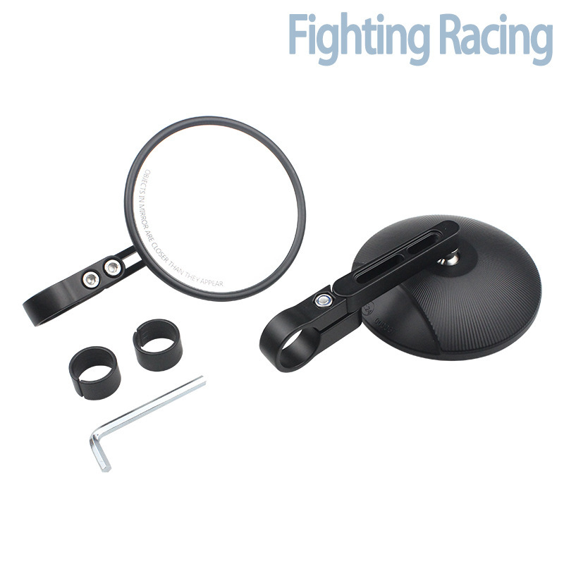Bicycle modified rearview mirror handlebar 22-24 universal rearview mirror motorcycle adjustable rearview mirror