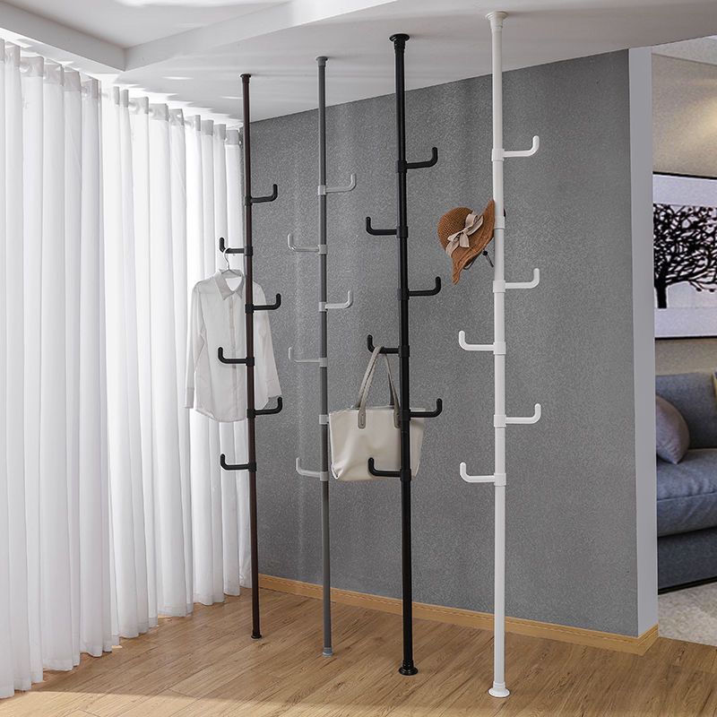 Floor-To-Ceiling Clothes Rack, Living Room Clothes Rack, Floor-Standing Coat Rack, Bedroom Clothes Rack, Storage Rack, Clothes Drying Rack, Clothes Hanging Rod