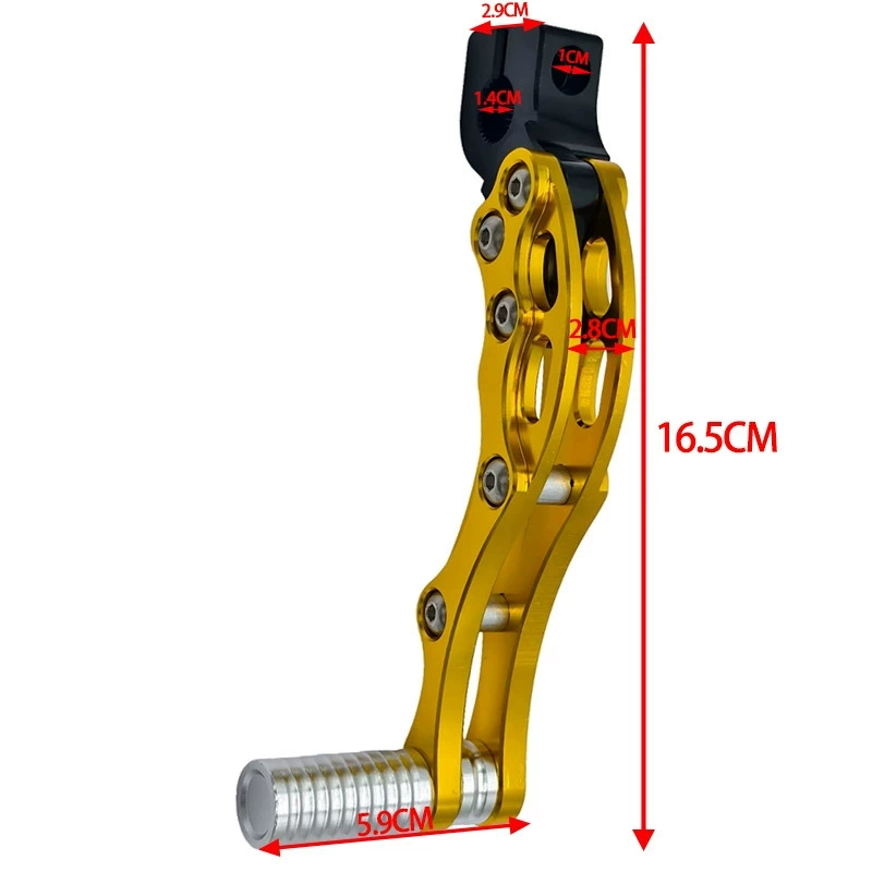 恒邦 Motorcycle modification accessories CNC shift lever start lever forward and reverse gear lever gear lever adjustable lever