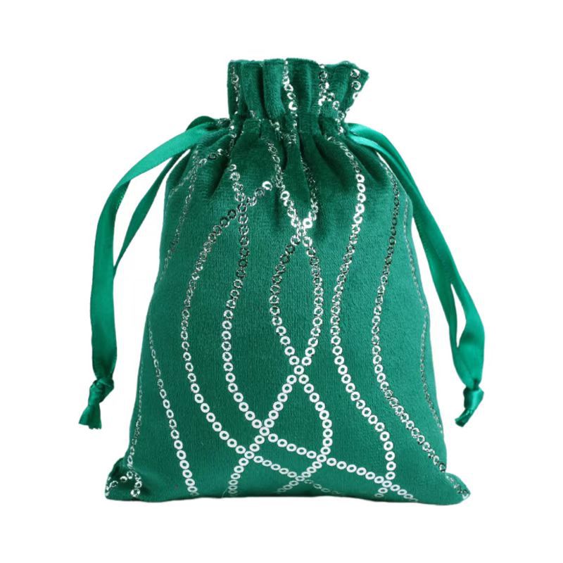 녹색 라인, 13*18cm, 벨벳