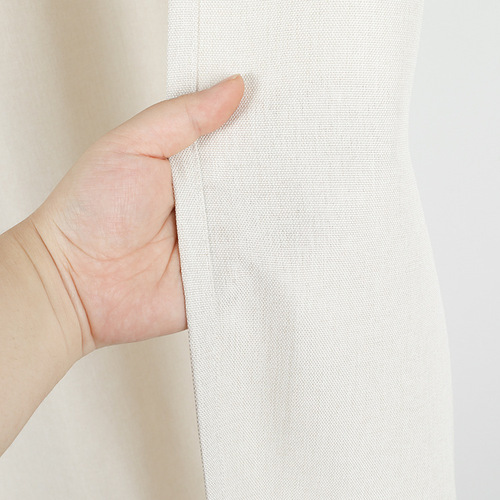 Amazon's best-selling Nordic style linen waterproof shower curtain bathroom partition curtain