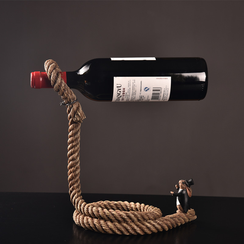 Free Shipping Creative Wine Rack Home Simple Living Room Tv Cabinet Decoration Model Room Crafts Art Ornaments Storage