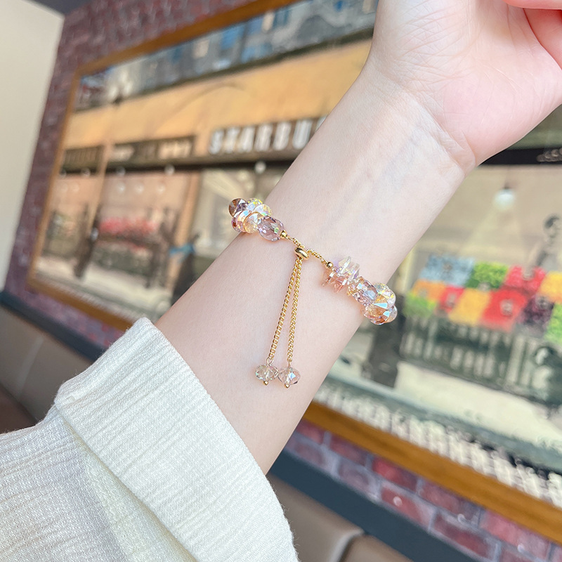 Fashion Irregular Artificial Crystal Beaded Womenu0027S Bracelets 1 Piece