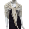 Demi-season cashmere, cloak with tassels, universal keep warm scarf