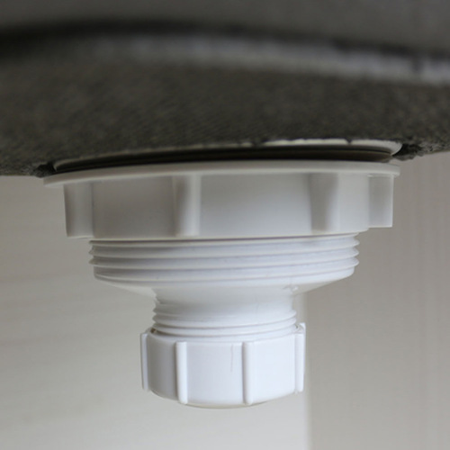 Tianli kitchen sink plastic drain accessories washbasin old-fashioned white drain drainer XK101
