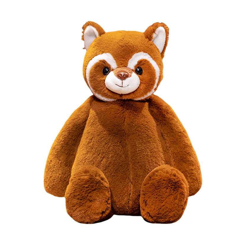 Gatos de dibujos animados mapache poodle muñeca juguete de peluche lindo cordero niño pacificador muñeca regalo de cumpleaños