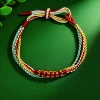Three Lives and Three Worlds Peach Blossom Knot-Jujube Red