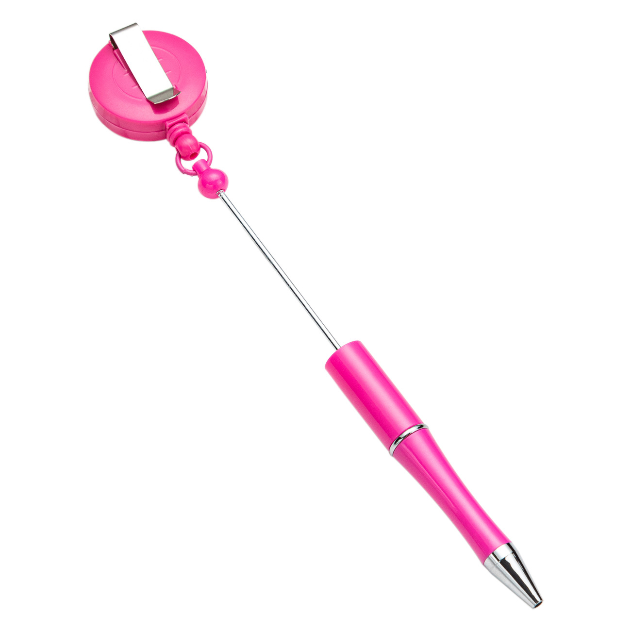 Bolígrafo de cuentas fácil de tirar, bolígrafo de cuentas DIY, bolígrafo de plástico retráctil fácil de tirar, bolígrafo de cuentas de plástico fácil de tirar