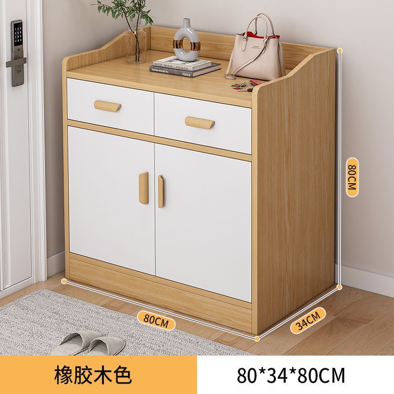 [양문형 및 이중서랍] 오크색상 80*34*80