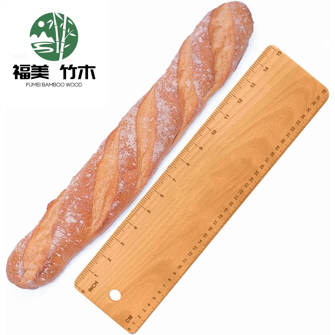 Доска для выпечки из цельного дерева, доска для переноски багета со шкалой, мобильная доска для переворачивания хлеба, европейская доска для переноски теста для багета, трансграничная