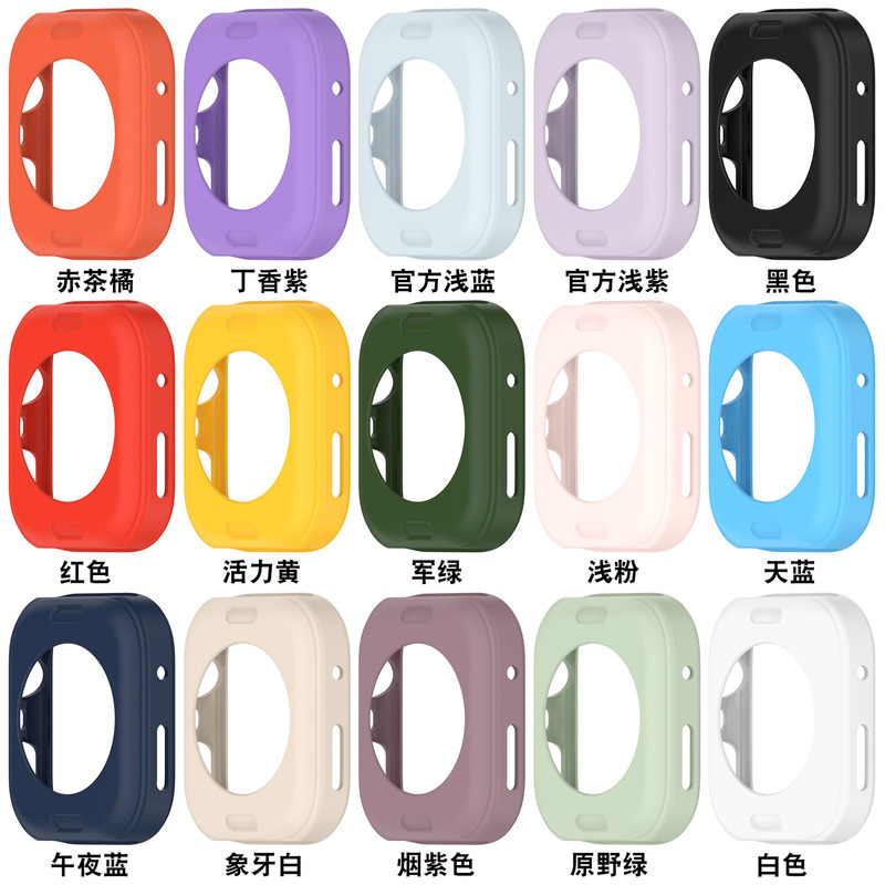 Huawei Fit4 時計ケースに適しています HUAWEI Watch Fit4pro シリコンハーフパック中空保護ケースソフトカバー|undefined