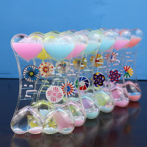 Creative same slide oil drop toy plastic oil drop ornament pudding milk liquid hourglass oil leak gift