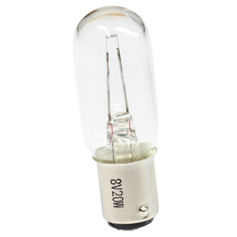 Shanghai Light Bulb Factory No. 3, Xiangyang 8V 20W BA15D Long Light Bulb, Hardness Tester Bulb
