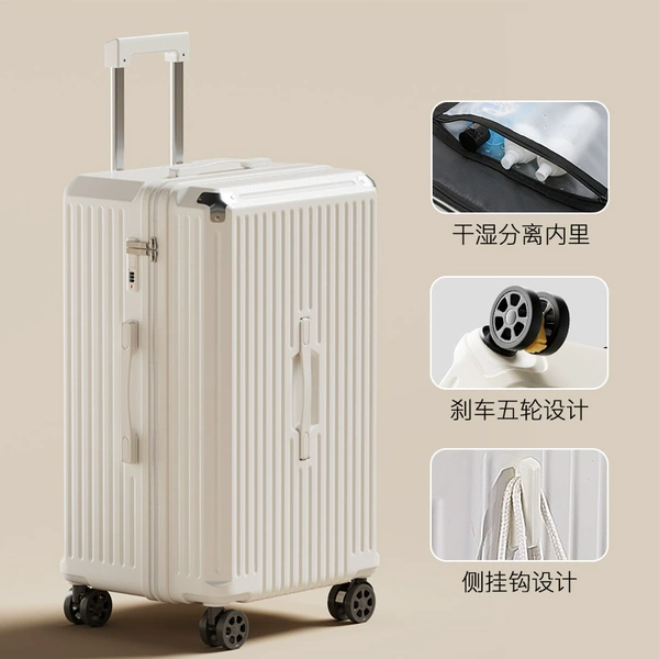 Gardenia Bai 【Innovative and shock absorption five -wheel+anti -collision bag angle+side hook】