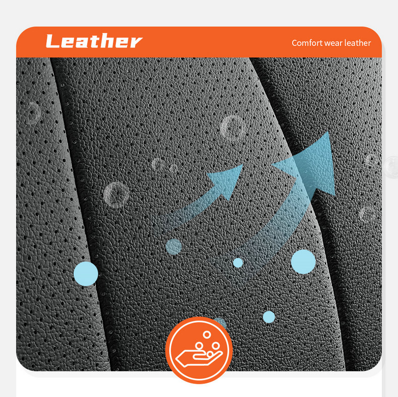 Second-Generation Changan X5Plus Seat Cover with Perforated Leather and Wear-Resistant Cushion, 2026 Model Changan X5Plus Dedicated Full-Cover Seat Cover