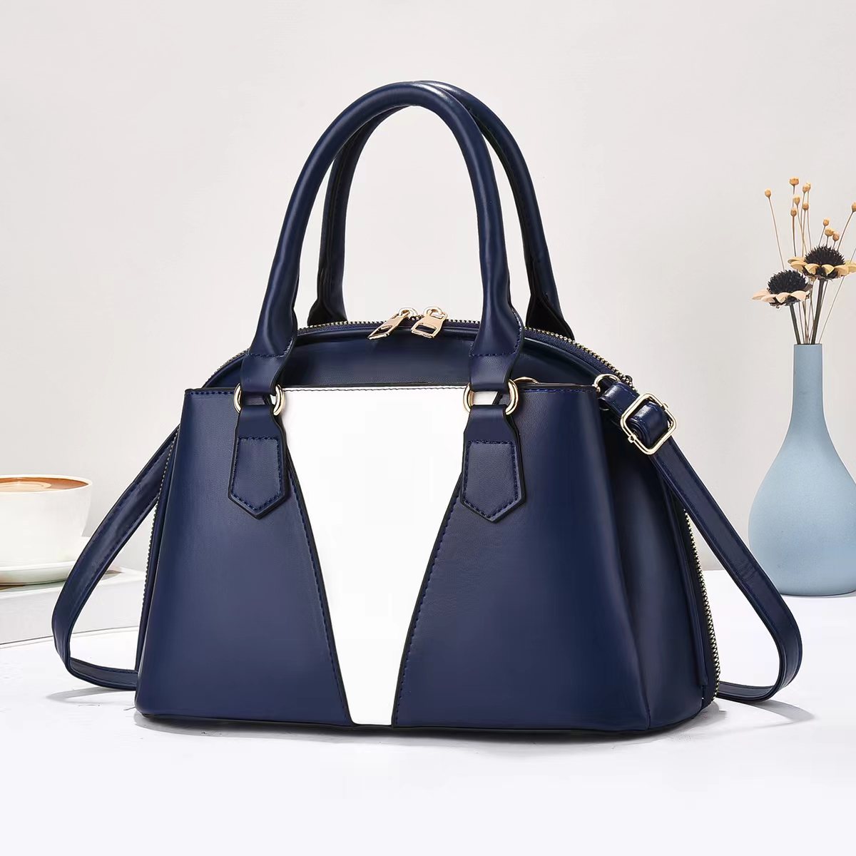 Temperamento versátil nuevo bolso coreano de moda mujer hermoso bolso de hombro bolso de mujer bolso de mujer bolso grande