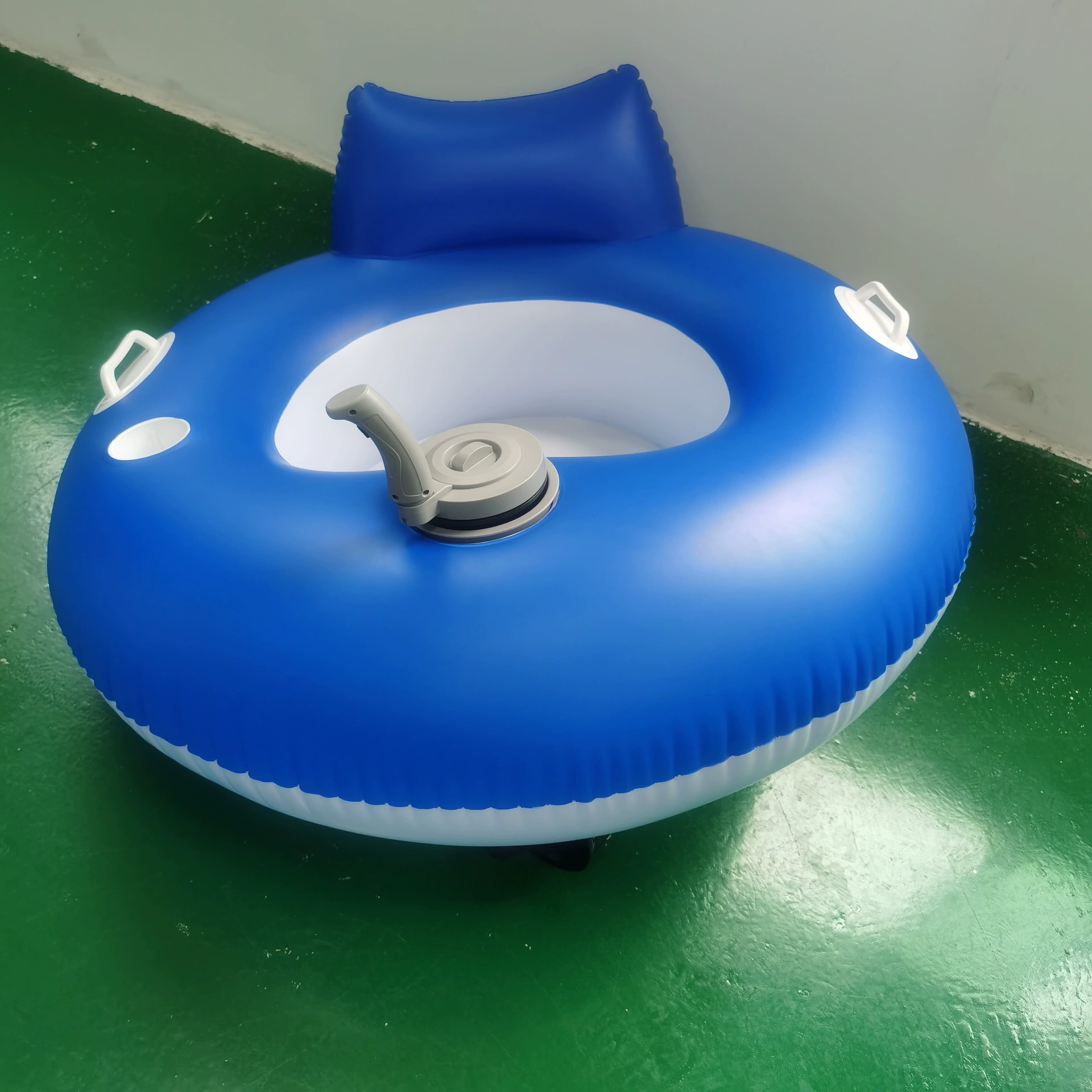 Производитель новый электрический надувной плавучий взвод надувной электрический плавательный круг для содействия водному шезлонгу мотор плавающий взвод