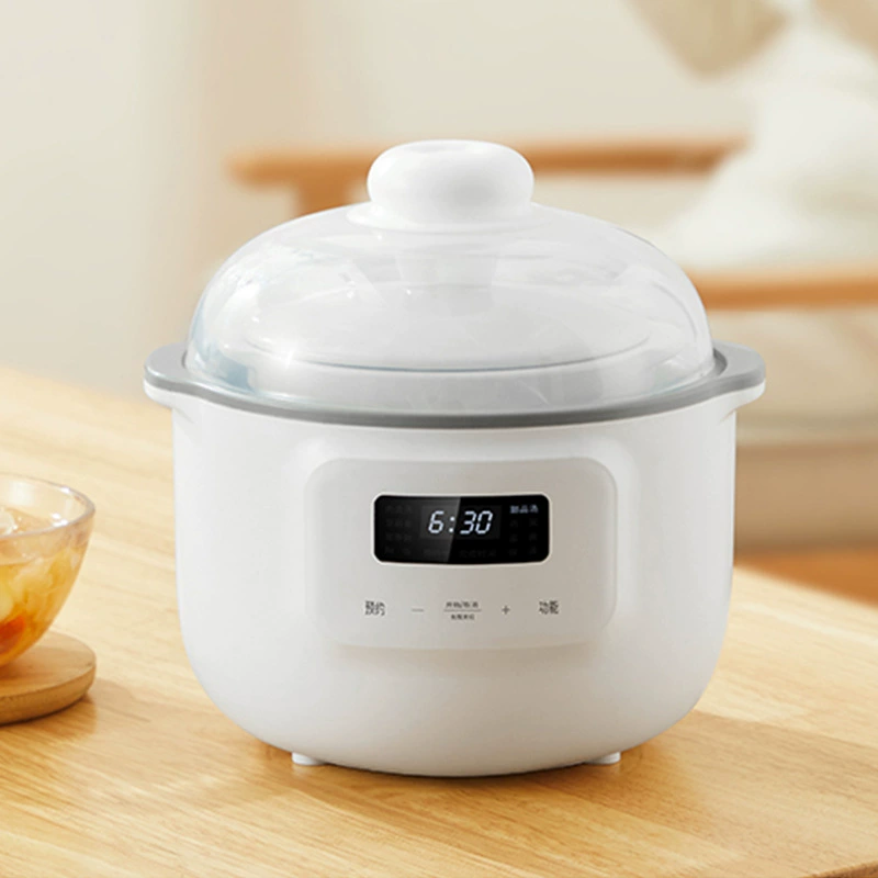 Электрический горшок для тушения Daifa Бытовая Водонепроницаемая кастрюля для супа Встроенный горшок для детского питания Маленькая каша BB Птичье гнездо Электрический горшок для тушения