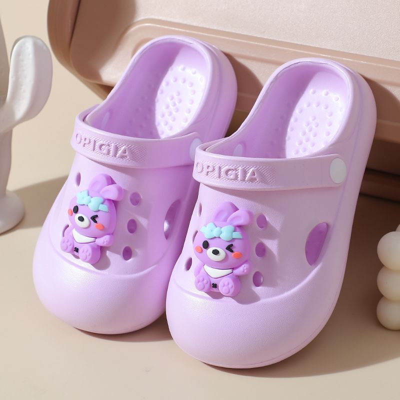 윙크 래빗-퍼플 [업그레이드된 EVA 가볍고 편안하며 미끄럼 방지]