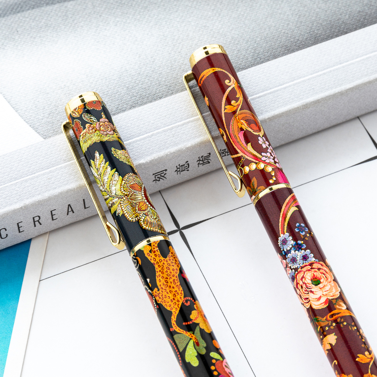 Impresión de transferencia térmica creativa lápiz de firma de película impresa de varilla completa lápiz de bola puede grabar logotipo de regalo de comercio exterior lápiz publicitario