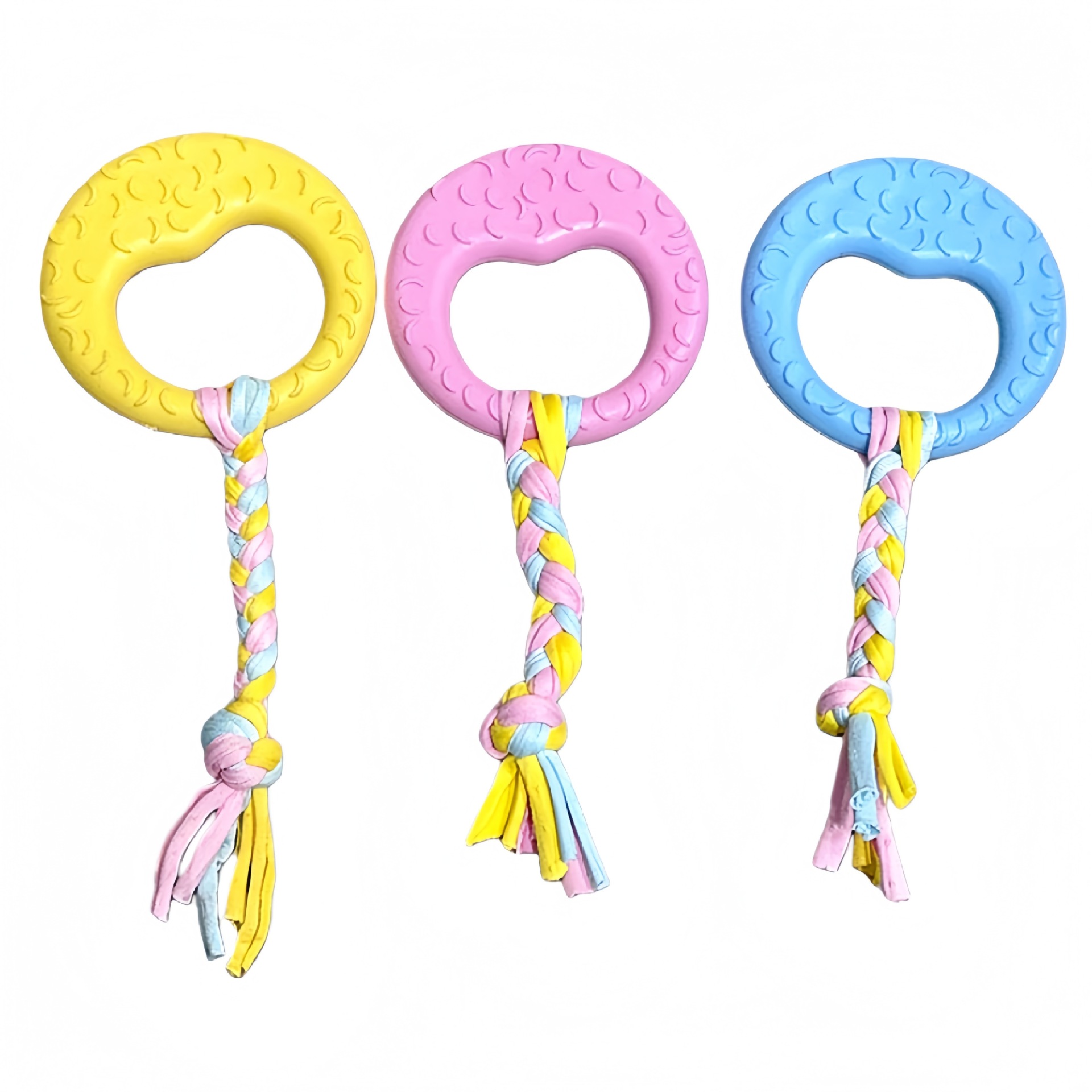 Juguete TPR para perros, para mordedura, de algodón, para razas pequeñas, al por mayor