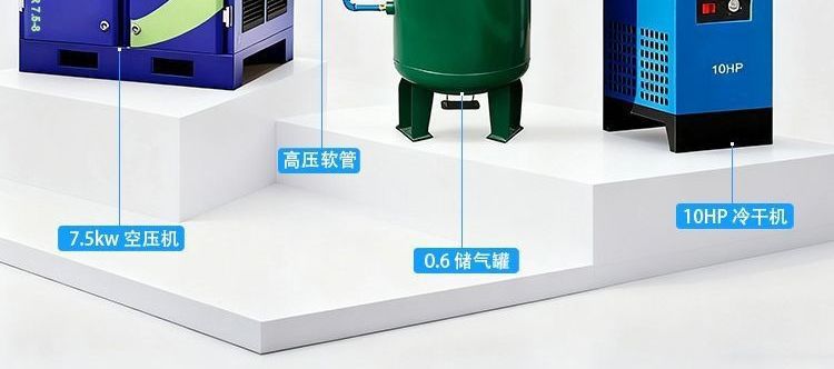 10P permanent magnet variable frequency air compressor 7.5/11/11/15/22/37kw screw type air compressor source