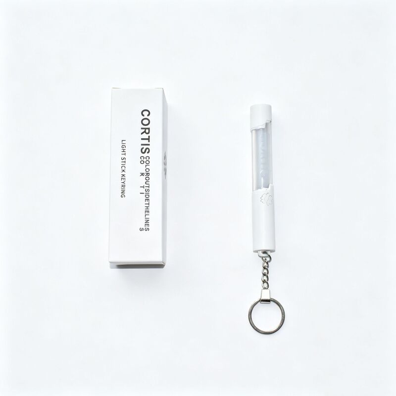 Korean cortis fan stick, limited edition for male groups, mini colorful light glow stick, bag charm, flashing keychain Korean cortis fan stick, limited edition for male groups, mini colorful light glow stick, bag charm, flashing keychain