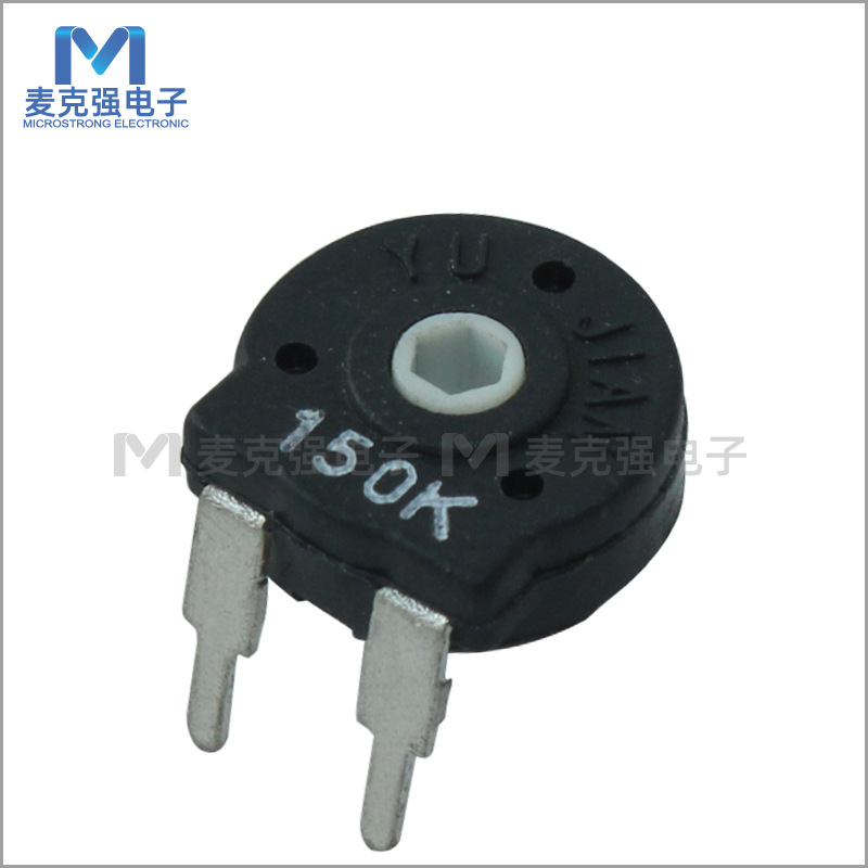 10mm西班牙电位器PT10 B154 150K卧式六角孔旋转式微调可调电位器
