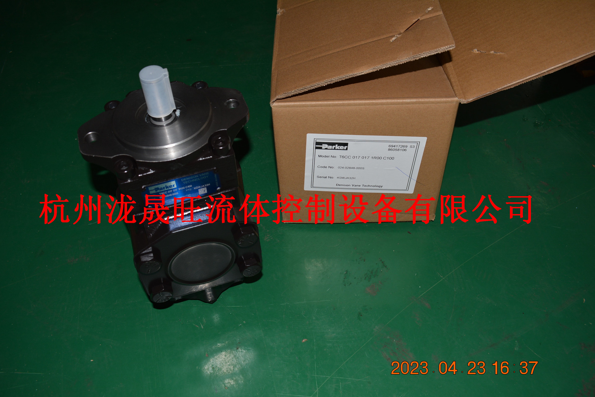 Parker(派克)高压叶片泵T6CC-017-017-1R00-C100特价供应