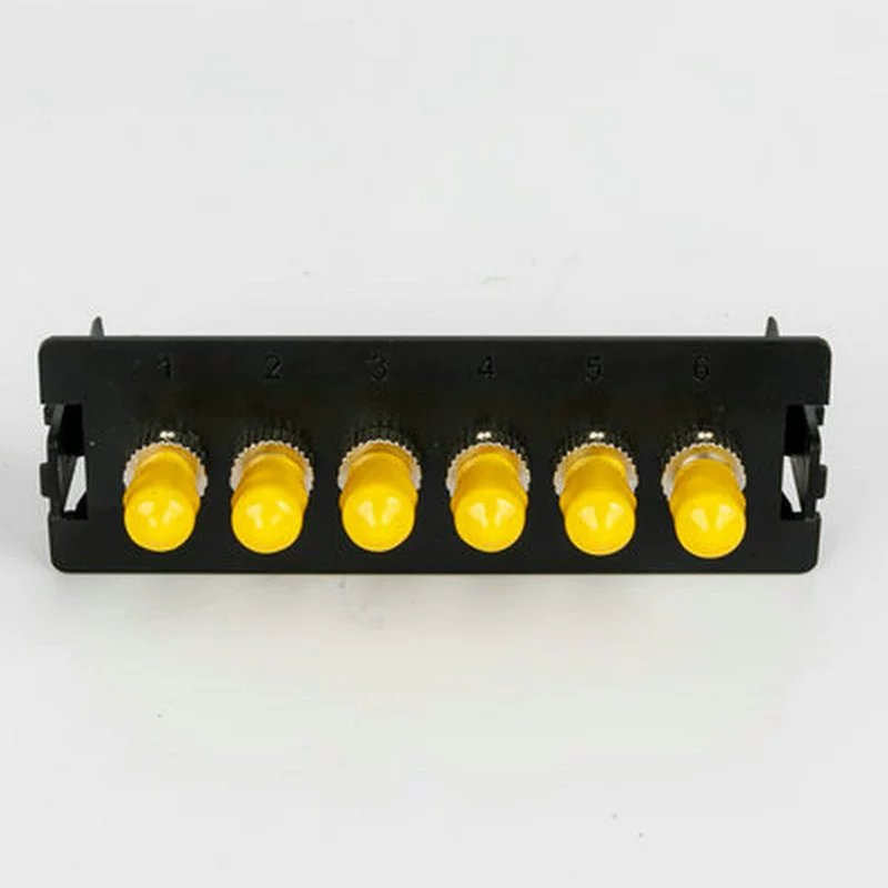 Набор 6-портовых подключаемых блоков ST Распределительная рамка оптоволокна MPO различных спецификаций Набор подключаемых блоков cc Набор сетевых модулей для больших данных оптом