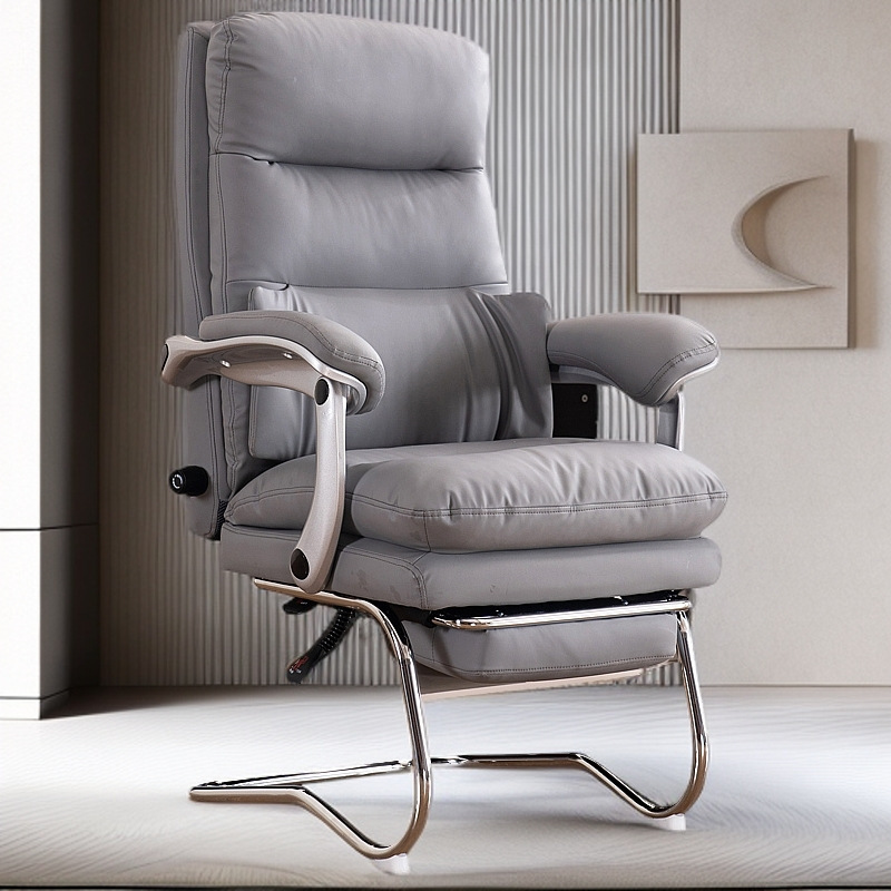 Bow Computer Chair Home Desk Chair Boss Chair Office Chair Seat Comfortable Sedentary Reclining Sofa Chair Executive Chair