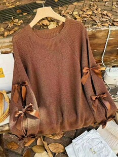 N 58022 Butterfly Bow Sweater �����Yë�� �W���羳���R�d