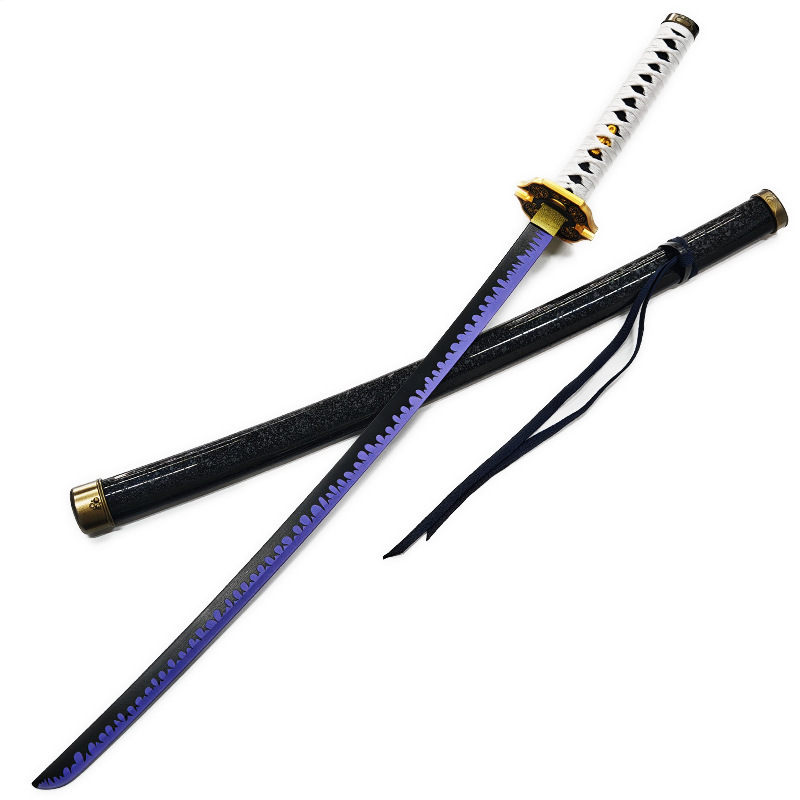 鬼泣5ヴィジル阎魔木刀ダンテ金属日轮刀阎魔道具アニメ武器模型100cm|undefined