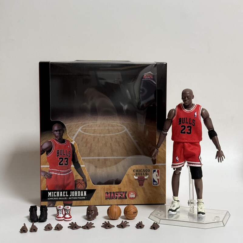 Nba Basketball 1/12 Real Clothes No. 23 Maf100 Jordan Action Figure Model Ornament Wholesale