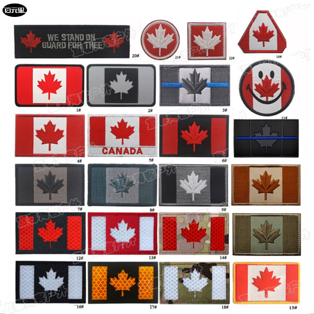 Audoudor Canada, Канадский Квебек, Баннер, Вышивка, Blogen Magic Badge