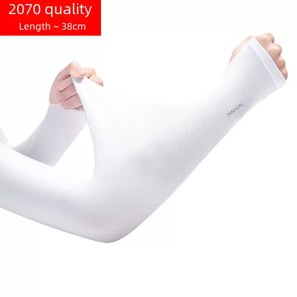 Ice Sleeves Korea Summer Sunscreen Ice Silk Sleeves Outdoor Driving Sports Riding UV Protection Ice Sleeves Wholesale