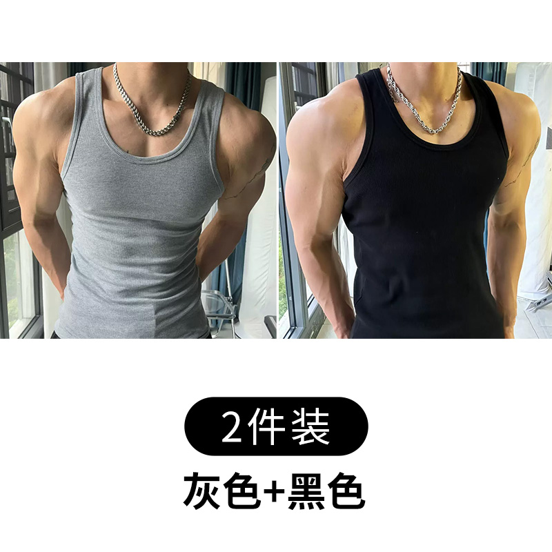 블랙+그레이 스탠딩 [실면 2팩]