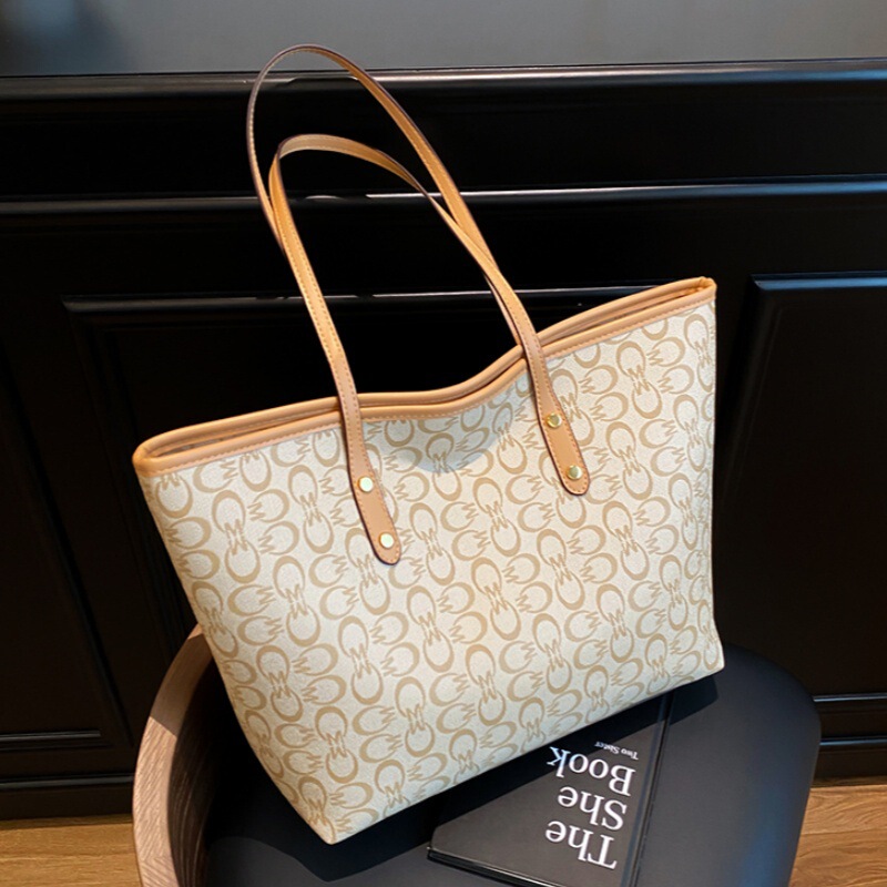 2026 New Style Women's Bag, High-End Shoulder Tote Bag, Work Clothing Handbag, Large Capacity, Versatile, Fashionable and Elegant Shopping Bag