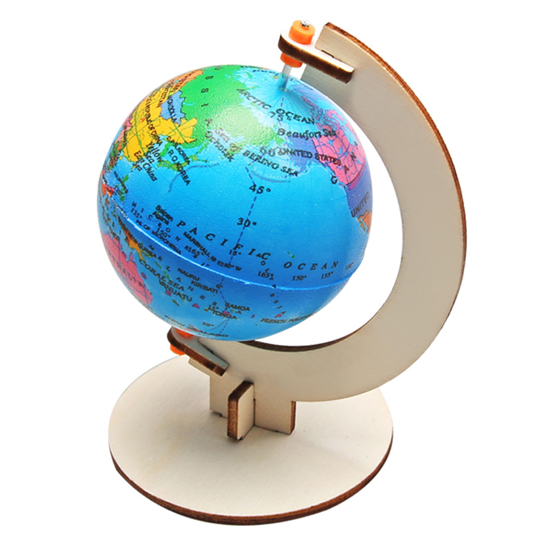 Modelo de globo Tecnología pequeña producción experimento de Ciencia para Niños juguetes de enseñanza jóvenes estudiantes hechos a mano paquete de material de bricolaje