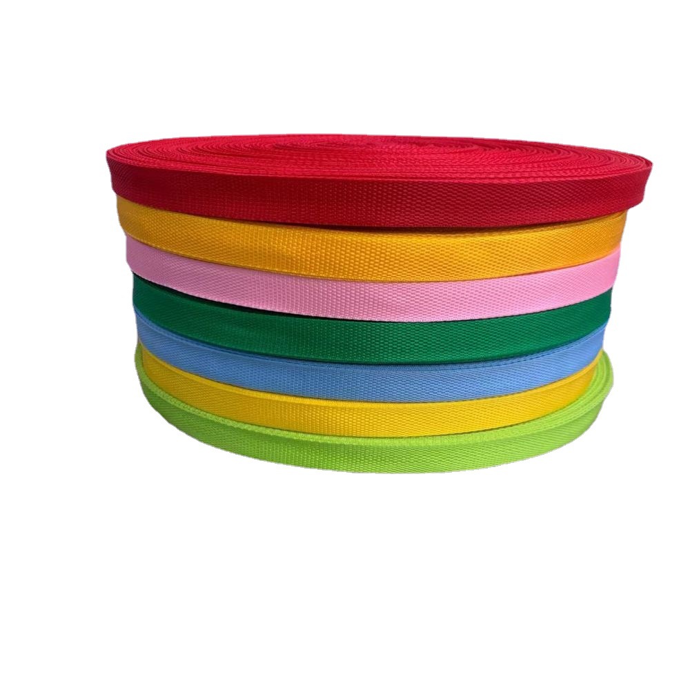 Fabricante en stock 900D cinturón de polipropileno liso cifrado PP cinturón bandolera mochila portátil Cinturón liso PP polipropileno tejido cinturón