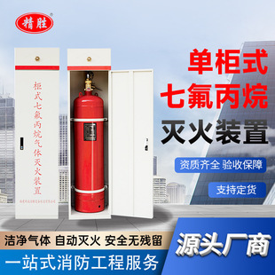 Cabinet-Type Heptafluoropropane Fire Extinguishing Equipment Gas Fire Extinguisher Heptafluoropropane Agent Cost 1.0kg Fm-200