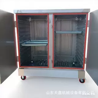 定制双门48盘电蒸箱蒸饭蒸饭机蒸包柜蒸饭锅