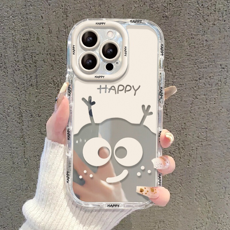 Funny Coal Ball Phone Case Suitable for Apple 17 Pro Max, New Women's Model iPhone 14 Plus, Niche 13/12/15