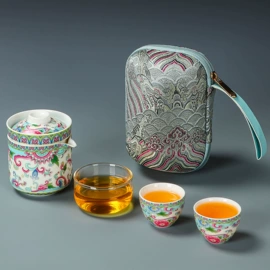 盖碗;茶杯;旅行茶具